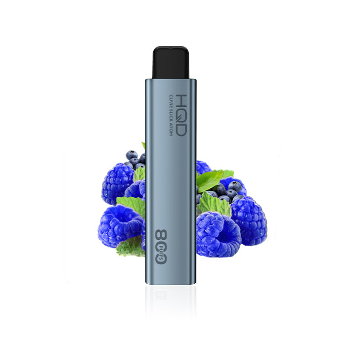 HQD Atom 800 Puffs Disposable Vape - 10ct Blue Raspberry