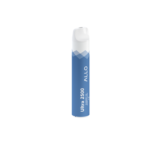 Allo Ultra 2500 Disposable - Blueberry Ice 10mg 5pc/Carton