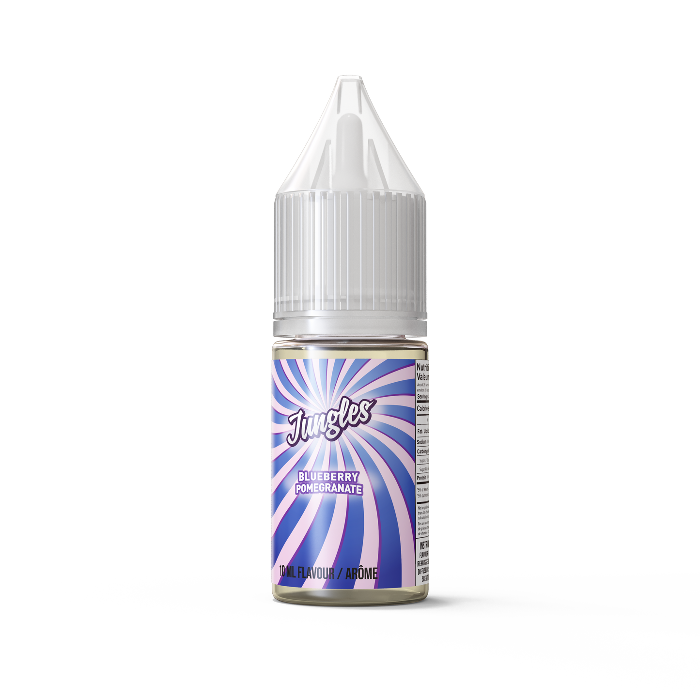 10ml AROMA JUNGLES Blueberry Pomegranate QBC