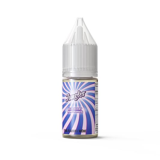 10ml AROMA JUNGLES Blueberry Pomegranate QBC