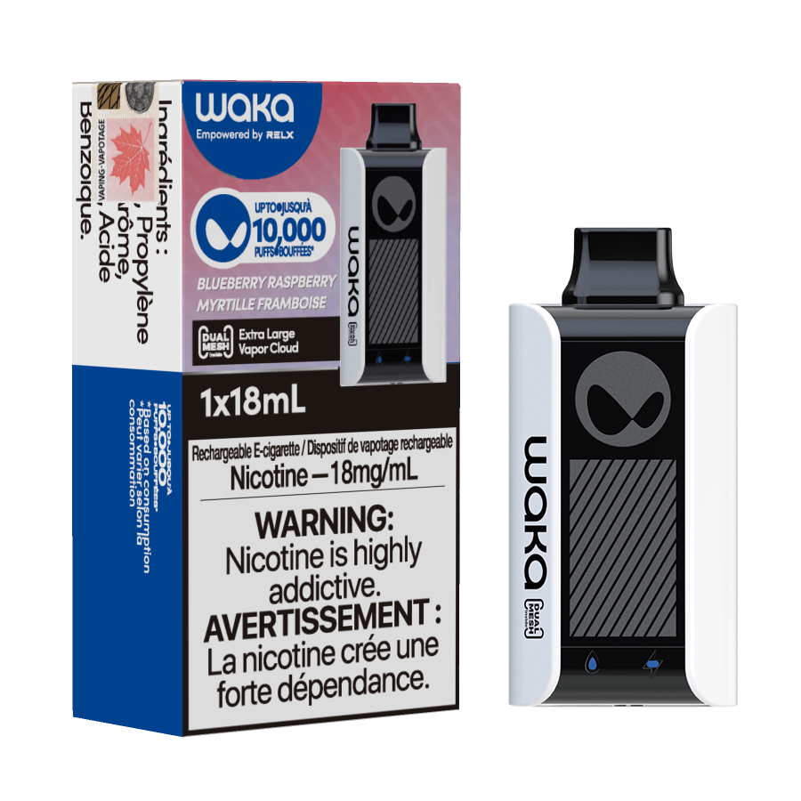 Waka Sopro 10000 Puffs Disposable Vape - 10ct Blueberry Raspberry