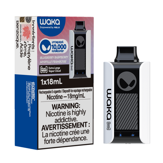 Waka Sopro 10000 Puffs Disposable Vape - 10ct Blueberry Raspberry