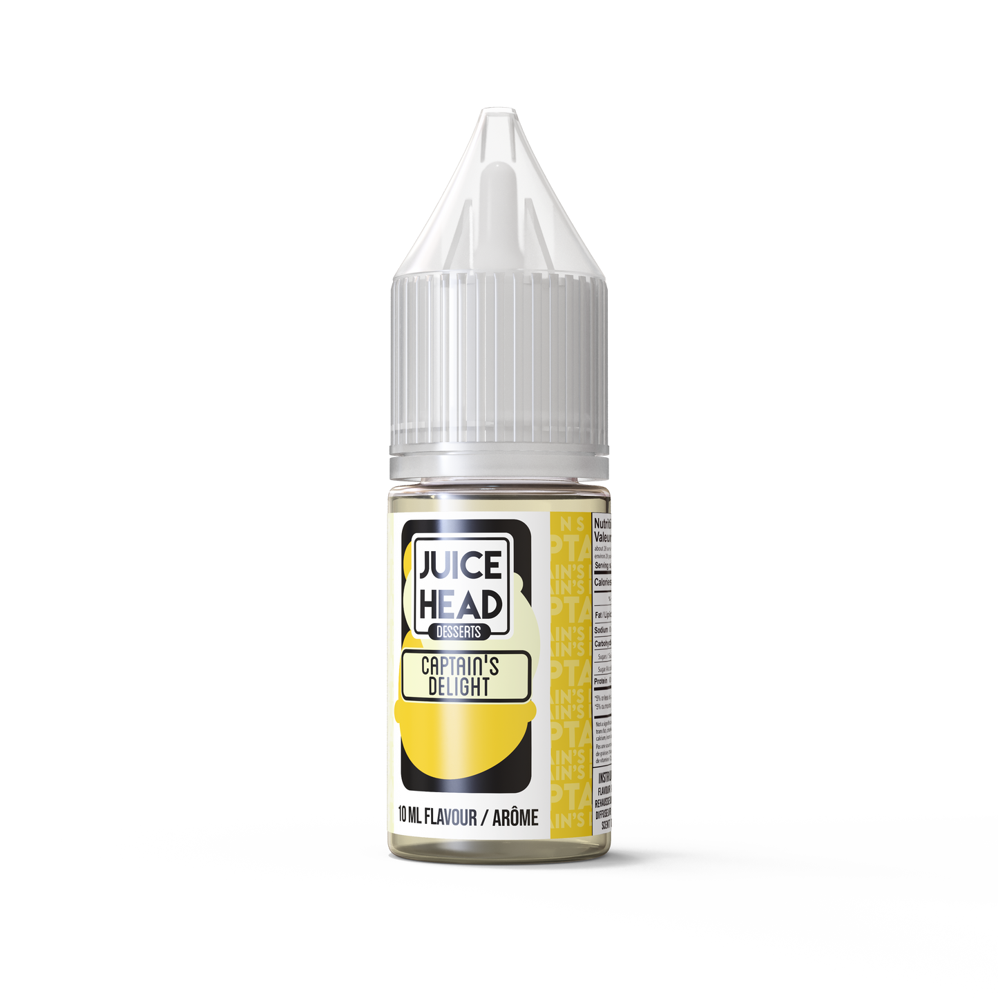 10ml AROMA JUICE HEAD Desserts Captain's Delight QBC