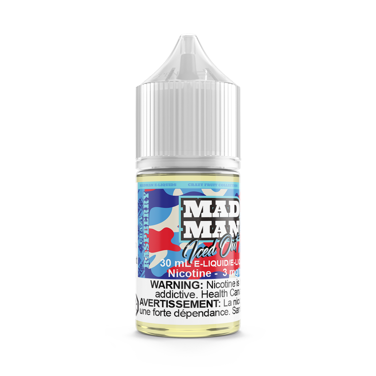 30ml BC-MADMAN ICE Crazy Raspberry