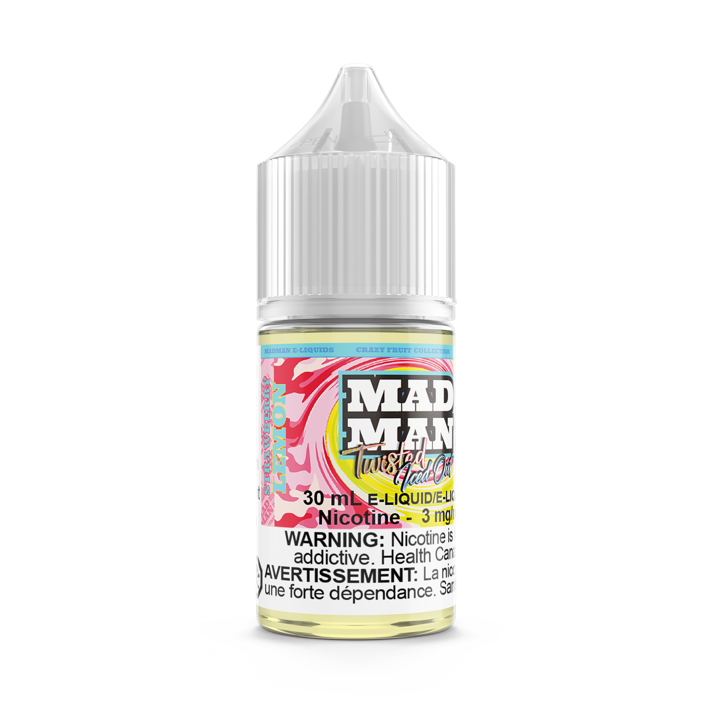 30ml BC-MADMAN ICE TWISTED Strawberry Lemon