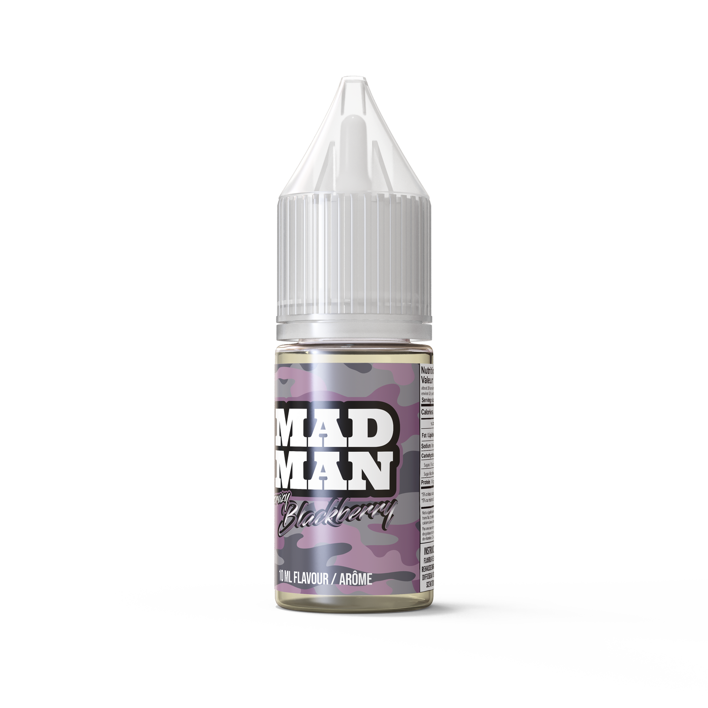 10ml AROMA MADMAN SALTY Blackberry QBC