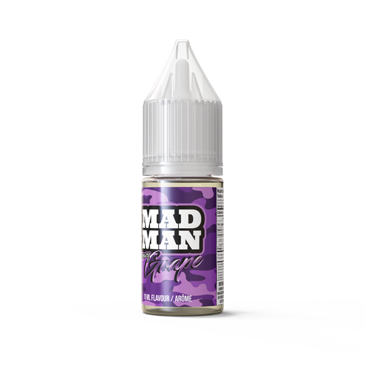 10ml AROMA MADMAN SALTY Grape QBC