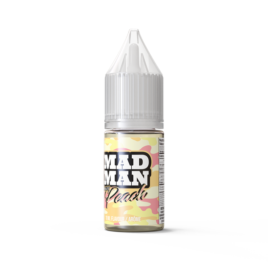 10ml AROMA MADMAN SALTY Crazy Peach QBC