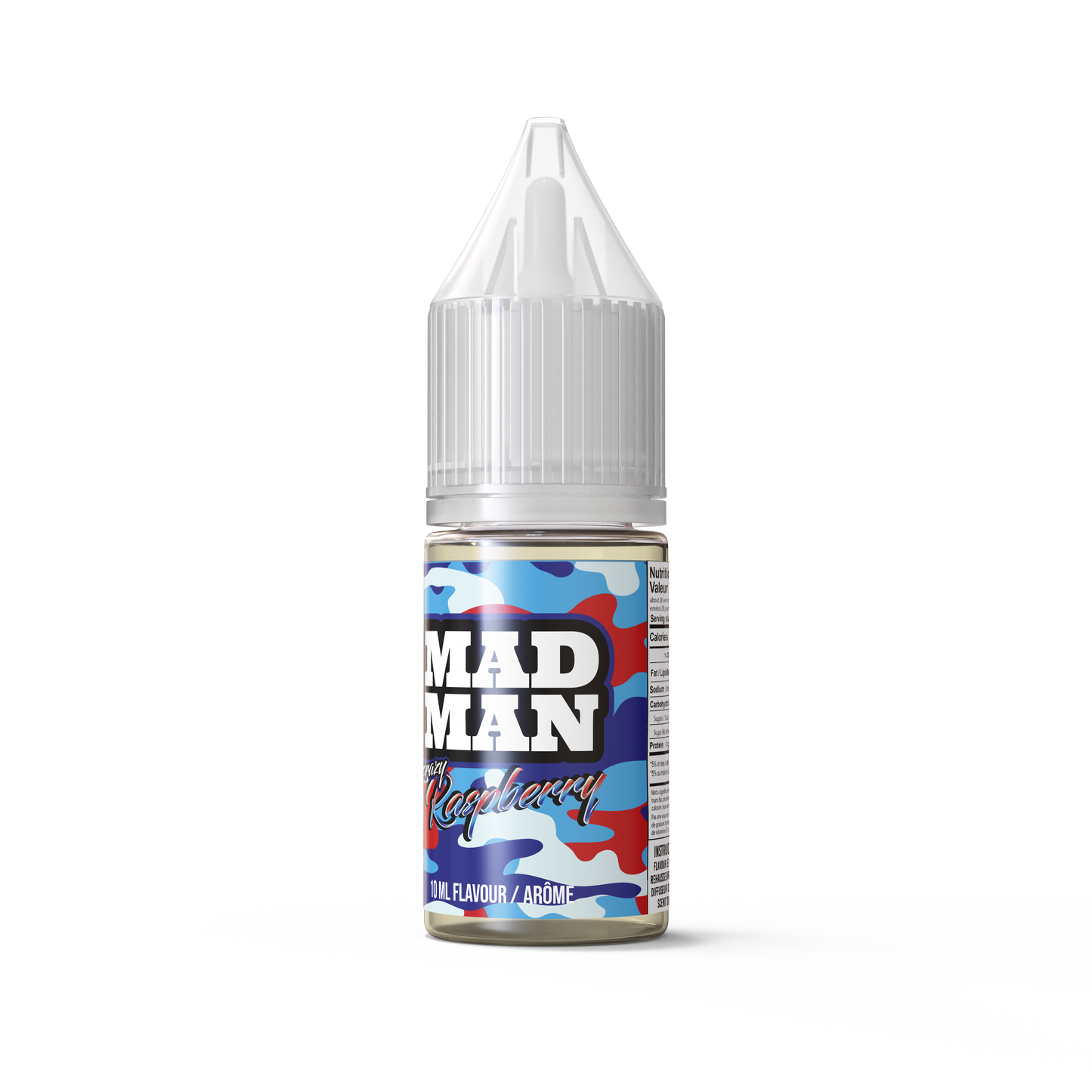 10ml AROMA MADMAN SALTY Raspberry QBC