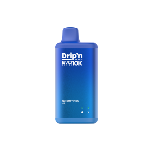 Dripn by Envi EVO Series 10k Disposable - Blueberry Swirl Ice 20MG 5pc/Carton