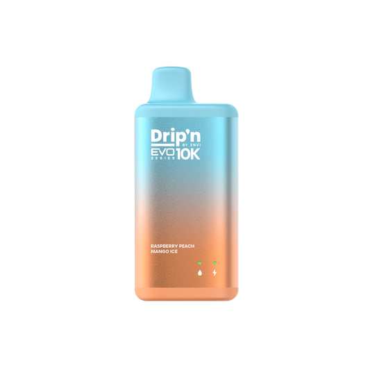 Dripn by Envi EVO Series 10k Disposable - Raspberry Peach Mango Ice 20MG