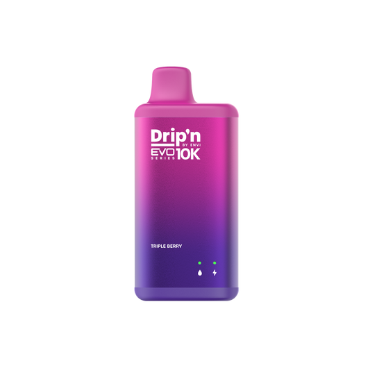 Dripn by Envi EVO Series 10k Disposable - Triple Berry 20MG 5pc/Carton