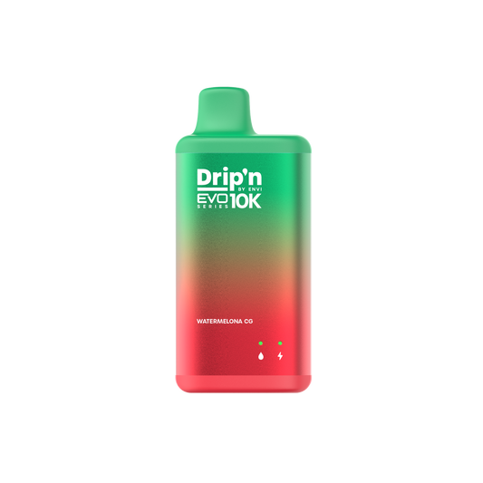 Dripn by Envi EVO Series 10k Disposable - Watermelona CG 20MG 5pc/Carton