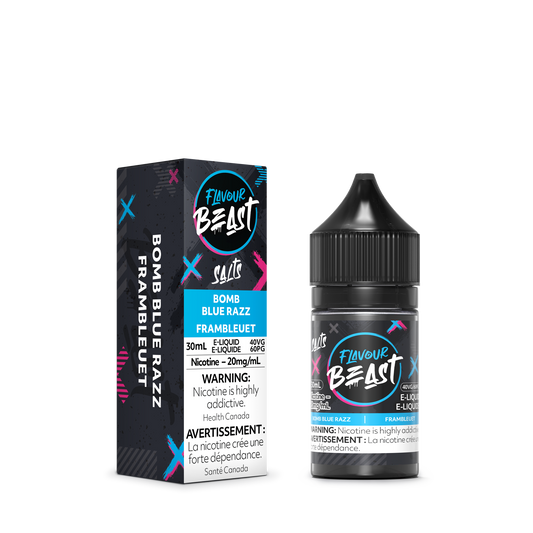 Flavour Beast E-Liquid - Bomb Blue Razz 20mg/30mL