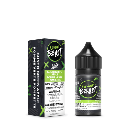 Flavour Beast E-Liquid - Gusto Green Apple 20mg/30mL