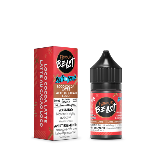 Flavour Beast E-Liquid - Loco Cocoa Latte Iced 20mg/30mL