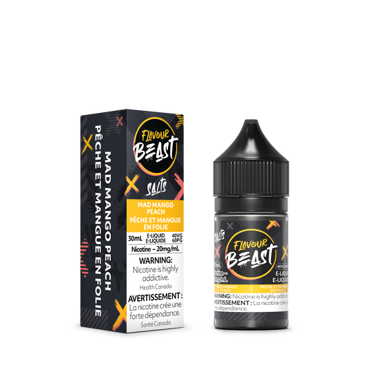 Flavour Beast E-Liquid - Mad Mango Peach 20mg/30mL