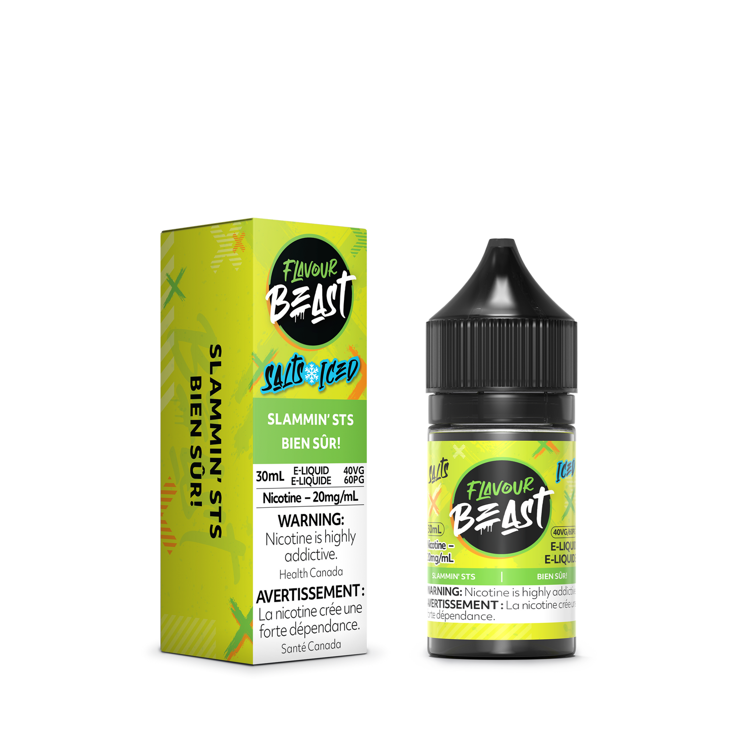 Flavour Beast E-Liquid - Slammin STS Iced 20mg/30mL