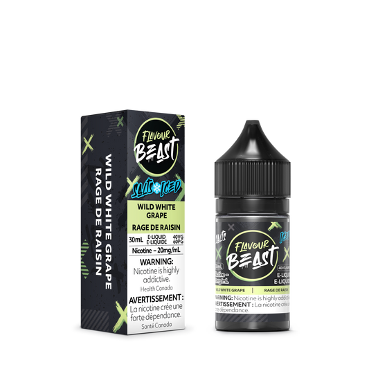 Flavour Beast E-Liquid - Wild White Grape Iced 20mg/30mL