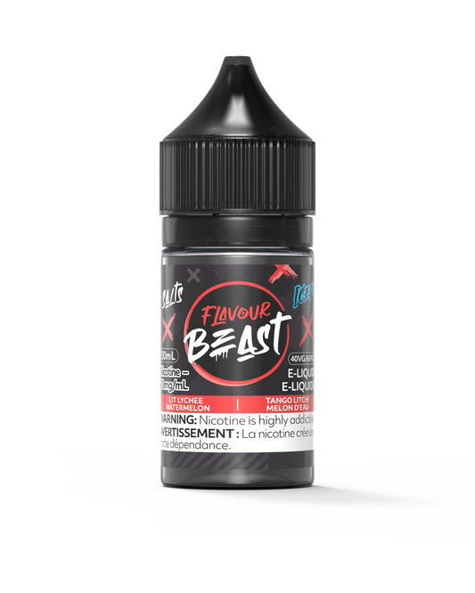 Flavour Beast E-Liquid - Lit Lychee Watermelon Iced 10mg/30mL