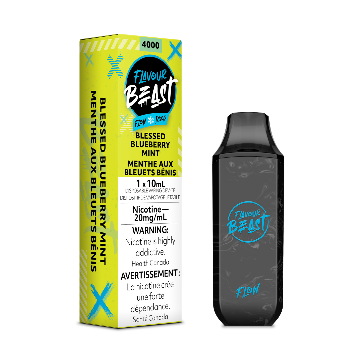 FLAVOUR BEAST Blessed Blueberry Mint Iced (6pc Carton)