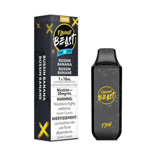 FLAVOUR BEAST Bussin Banana Iced (6pc Carton)