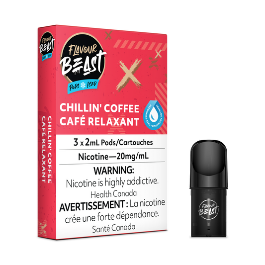 FLAVOUR BEAST POD Chillin Coffee Iced (5pc Carton)