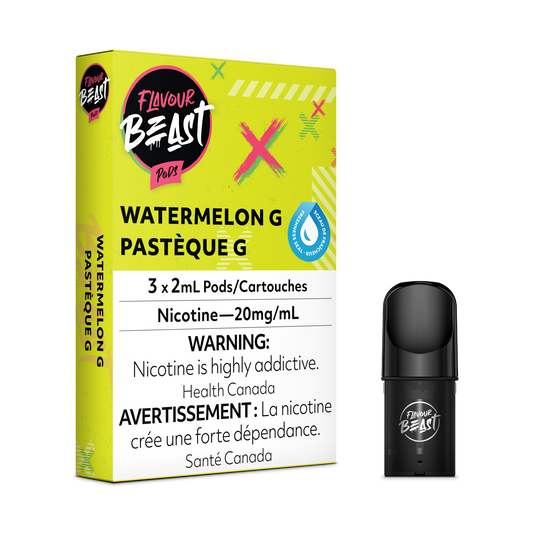 FLAVOUR BEAST POD Watermelon G (5pc Carton)