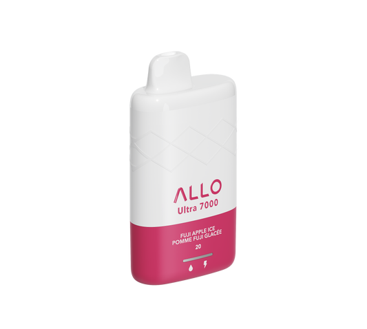 Allo Ultra 7000 Disposable - Fuji Apple Ice 20mg 5pc/Carton