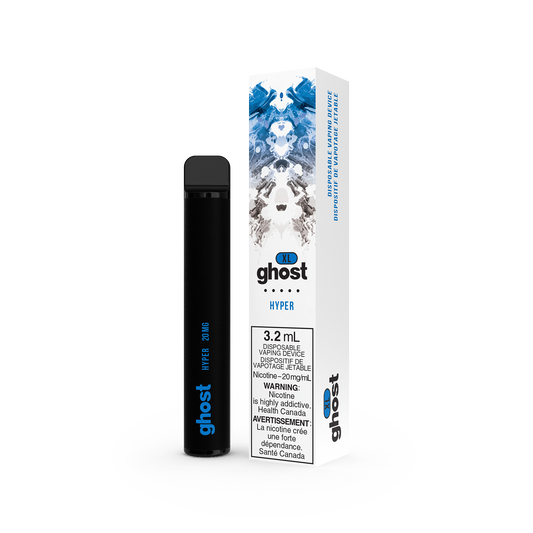 GHOST XL DISPOSABLE - HYPER (5PC/CTN) 2ML 2ML BOLD 50