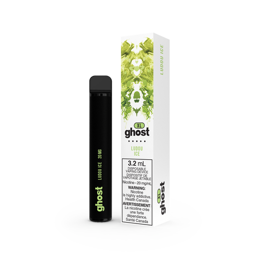 GHOST XL DISPOSABLE - LUDOU ICE (5PC/CTN) 2ML 2ML 20MG