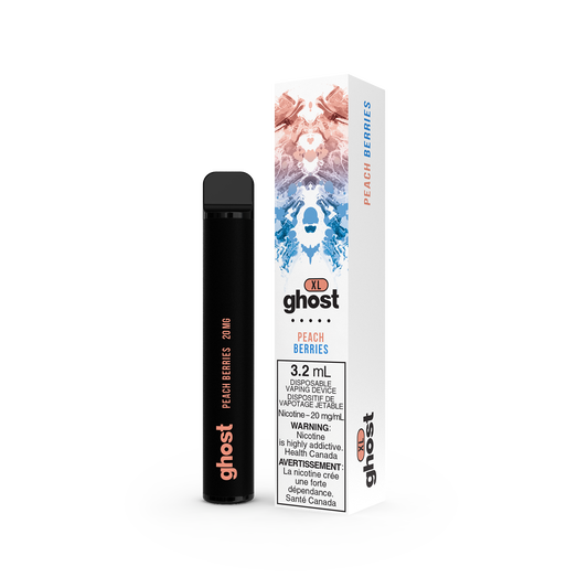 GHOST XL DISPOSABLE - PEACH BERRIES (5PC/CTN) 2ML 2ML 20MG
