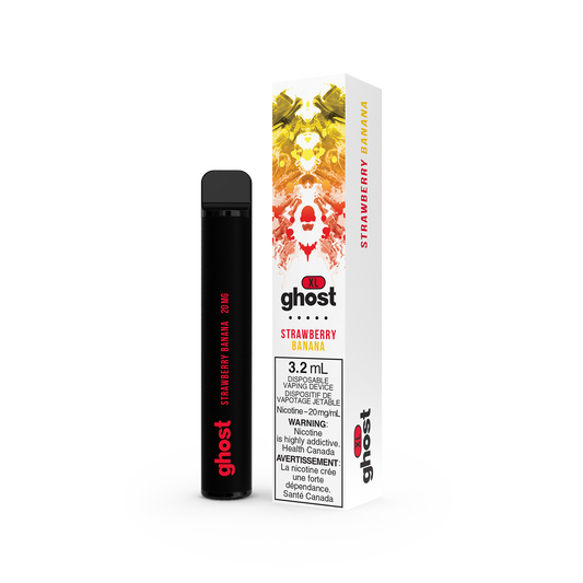 GHOST XL DISPOSABLE - STRAWBERRY BANANA (5PC/CTN) 2ML 2ML BOLD 50