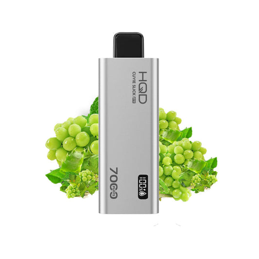 HQD Cuvie Slick Pro 7000 Disposable Vape - 5ct Grapes