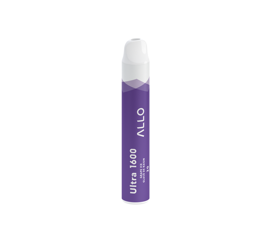 Allo Ultra 1600 Disposable - Grape Ice 20mg 5pc/Carton