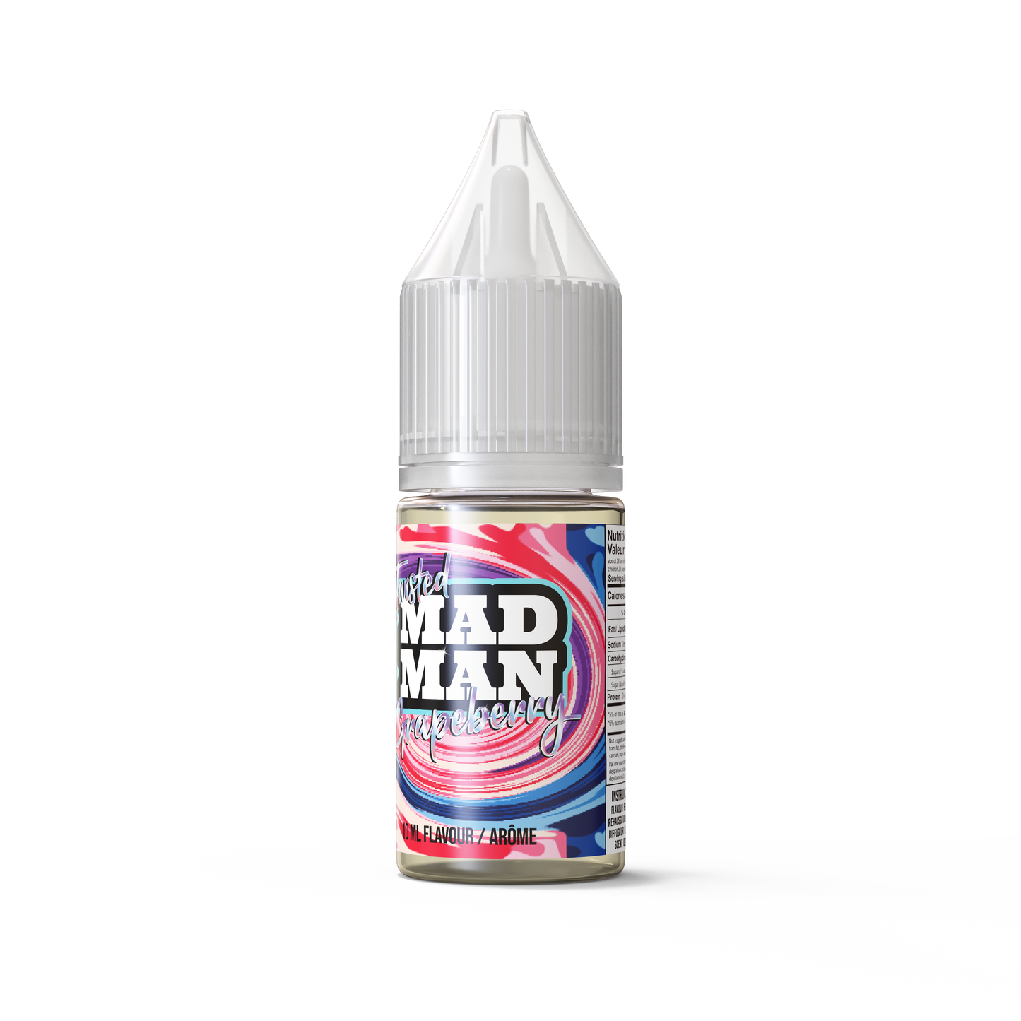 10ml AROMA MADMAN ICE SALTY TWISTED Grape Berry