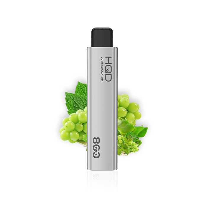 HQD Atom 800 Puffs Disposable Vape - 10ct Grapes