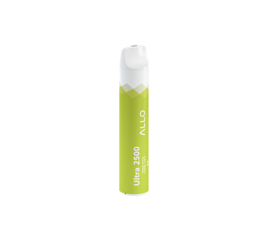 Allo Ultra 2500 Disposable - Green Apple 20mg 5pc/Carton