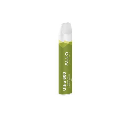 Allo Ultra 800 Disposable - Guava Ice 20mg 10pc/Carton