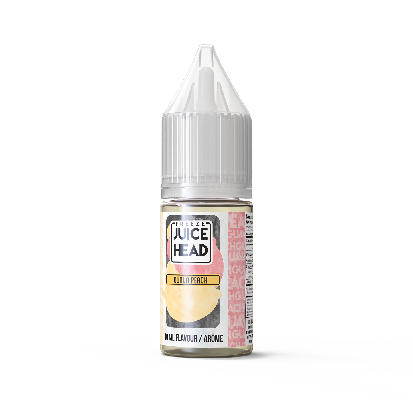10ml AROMA JUICE HEAD FREEZE Guava Peach QBC