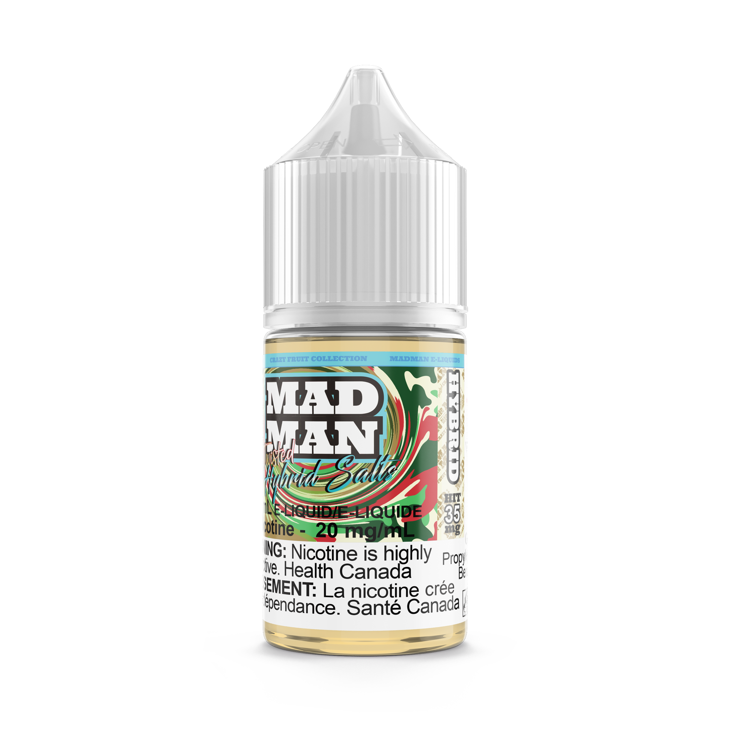 30ml MADMAN ICE SALTY TWISTED Apple Kiwi