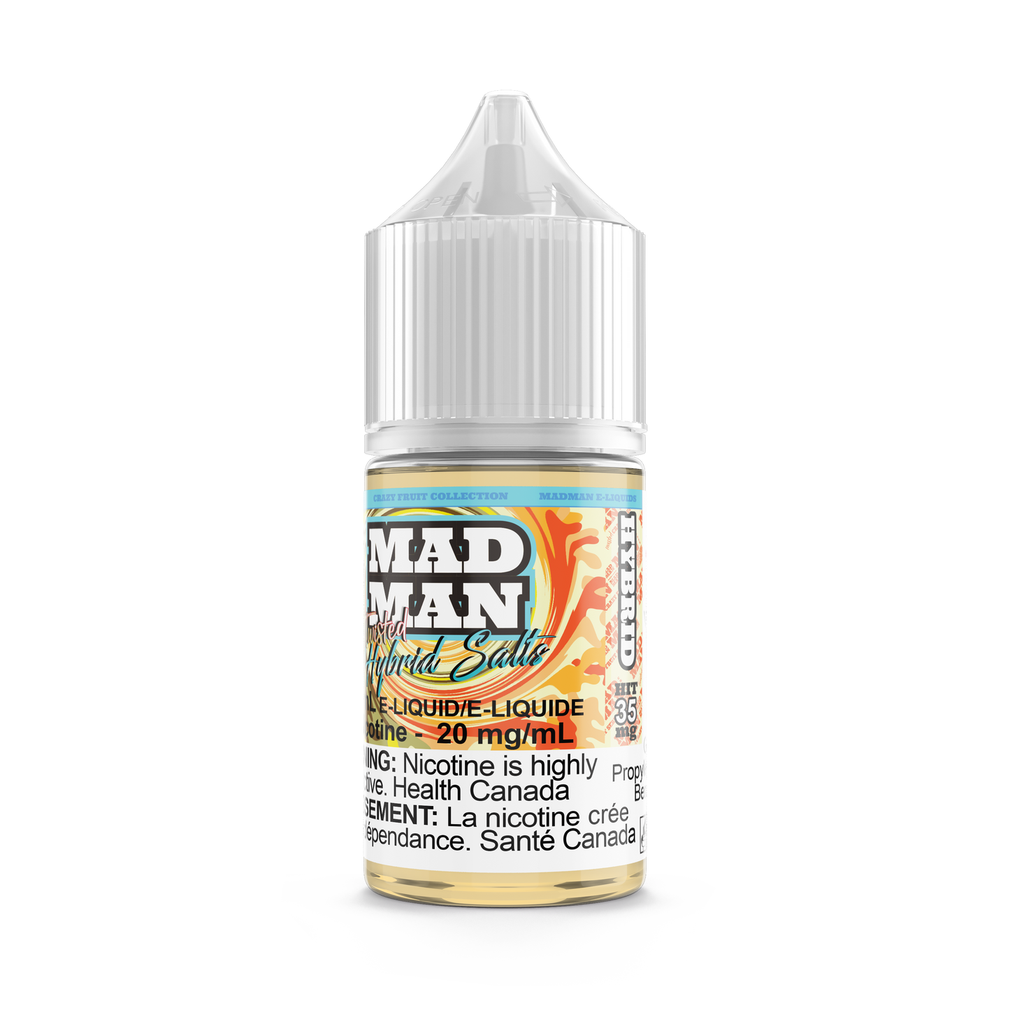 30ml MADMAN ICE SALTY TWISTED Banana Orange