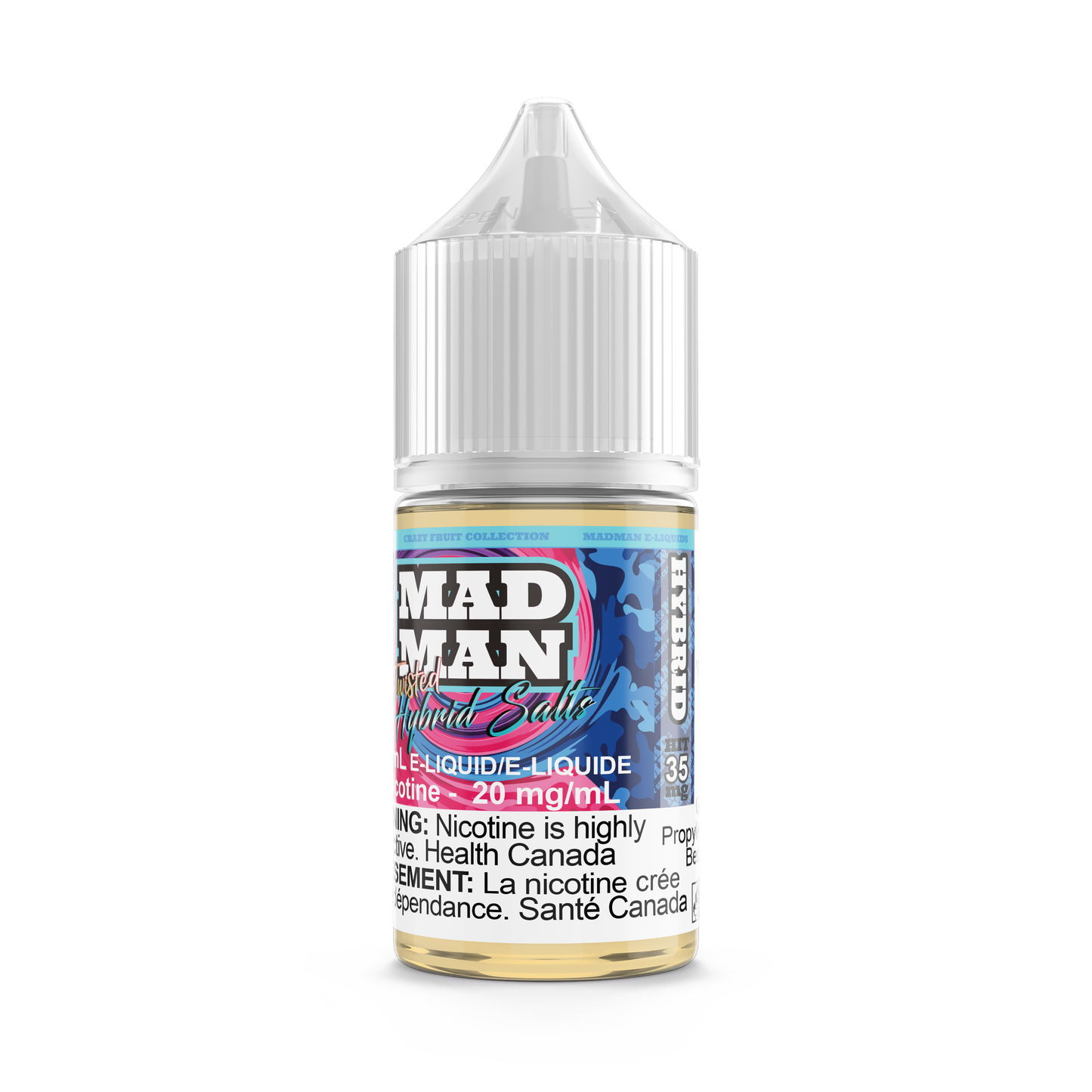 30ml MADMAN ICE SALTY TWISTED Grape Berry