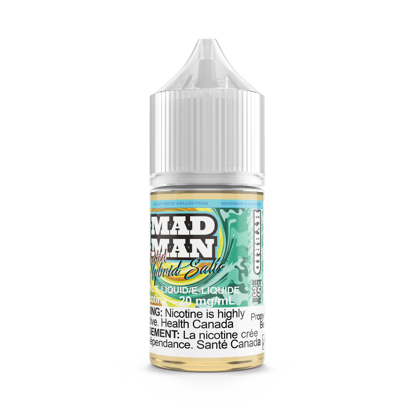 30ml MADMAN ICE SALTY TWISTED Pineapple Lemon