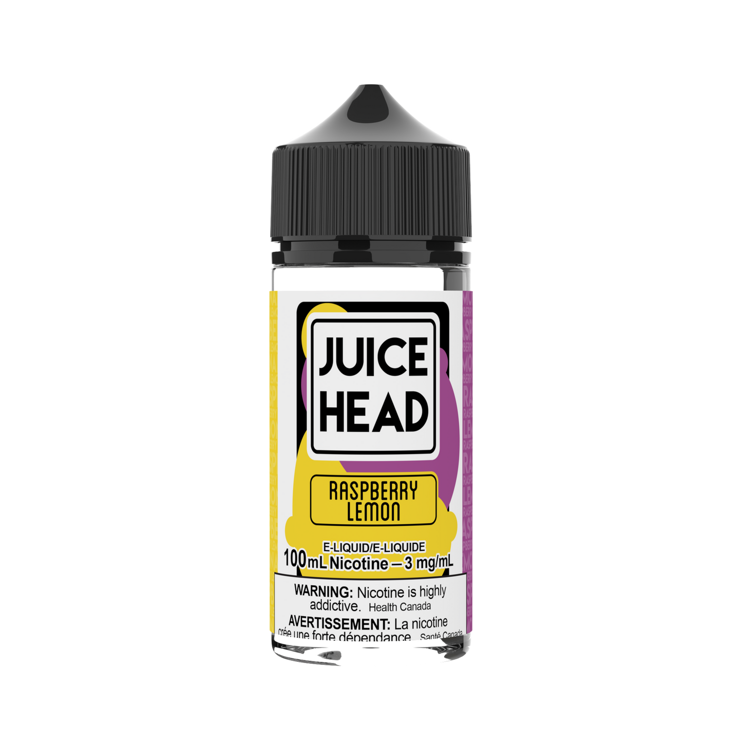 100ml JUICE HEAD Raspberry Lemon