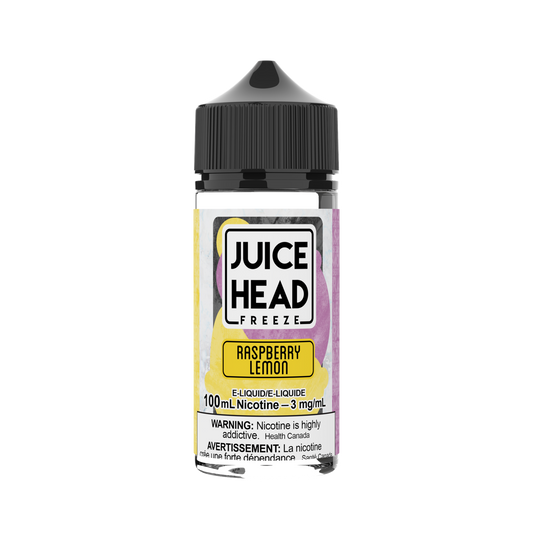 100ml JUICE HEAD FREEZE Raspberry Lemon