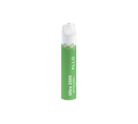 Allo Ultra 2500 Disposable - Lemon Lime Cranberry 10mg 5pc/Carton