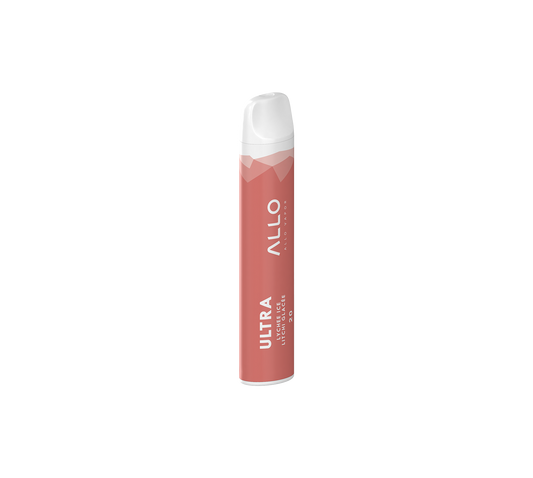 Allo Ultra 800 Disposable - Lychee Ice 20mg 10pc/Carton