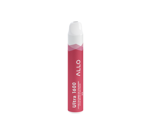 Allo Ultra 1600 Disposable - Lychee Watermelon Strawberry 20mg 5pc/Carton