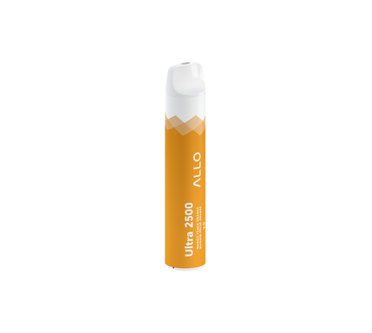 Allo Ultra 2500 Disposable - Mango Peach Orange 20mg 5pc/Carton